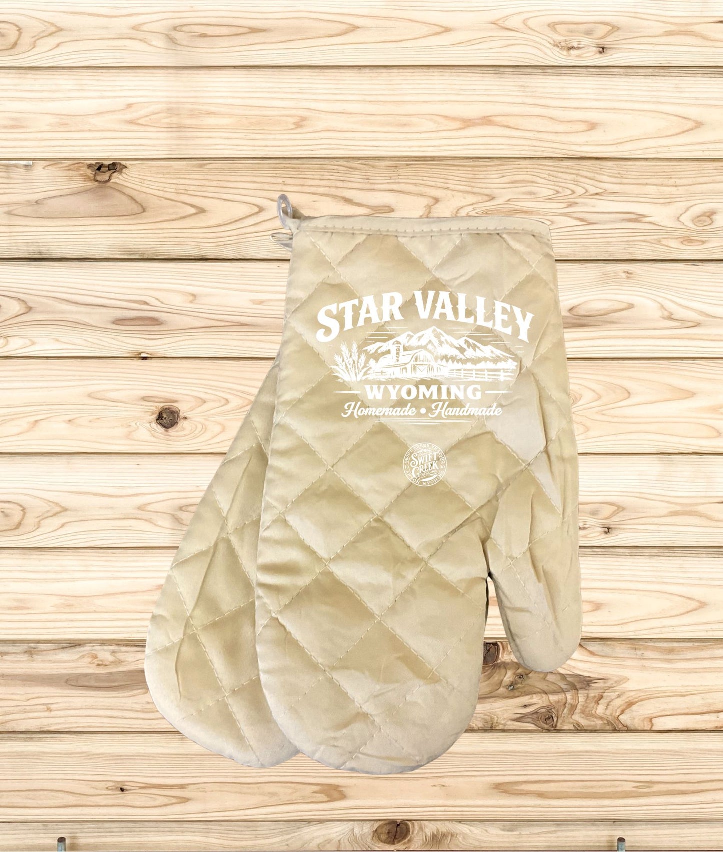 Swift Creek Trading - HomeGoods - Custom Printed Oven Mitts - SCT-HG-MITT-