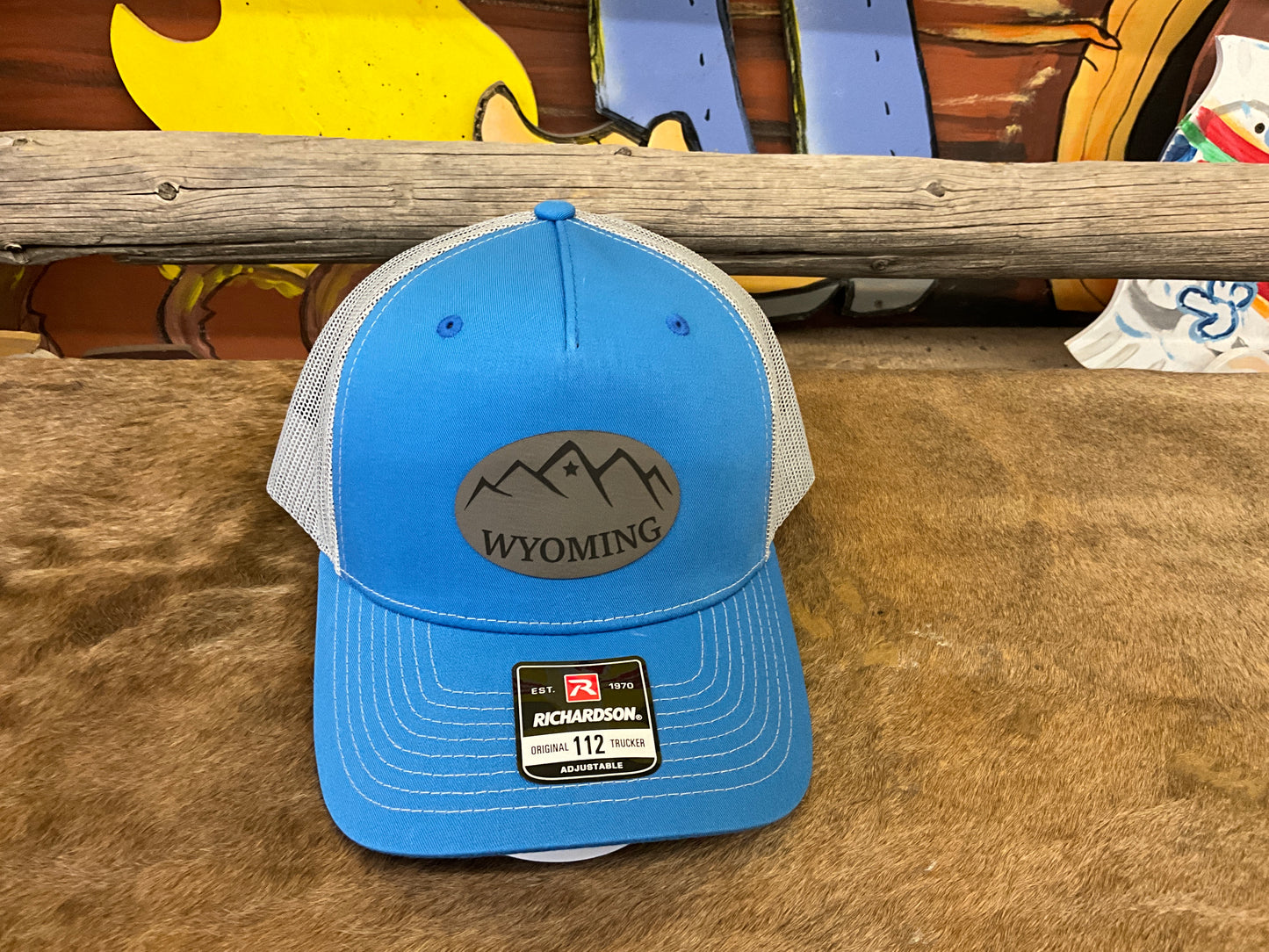 SWIFTWEAR-112 RICHARDSON CAP, MOUNTAINS, "WYOMING"