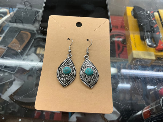 A GIRL AND HER HORSE- EARRINGS- 7333