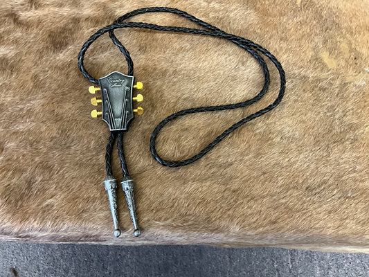 FAIRE- BOLO TIE- WESTERN COWBOY GUITAR