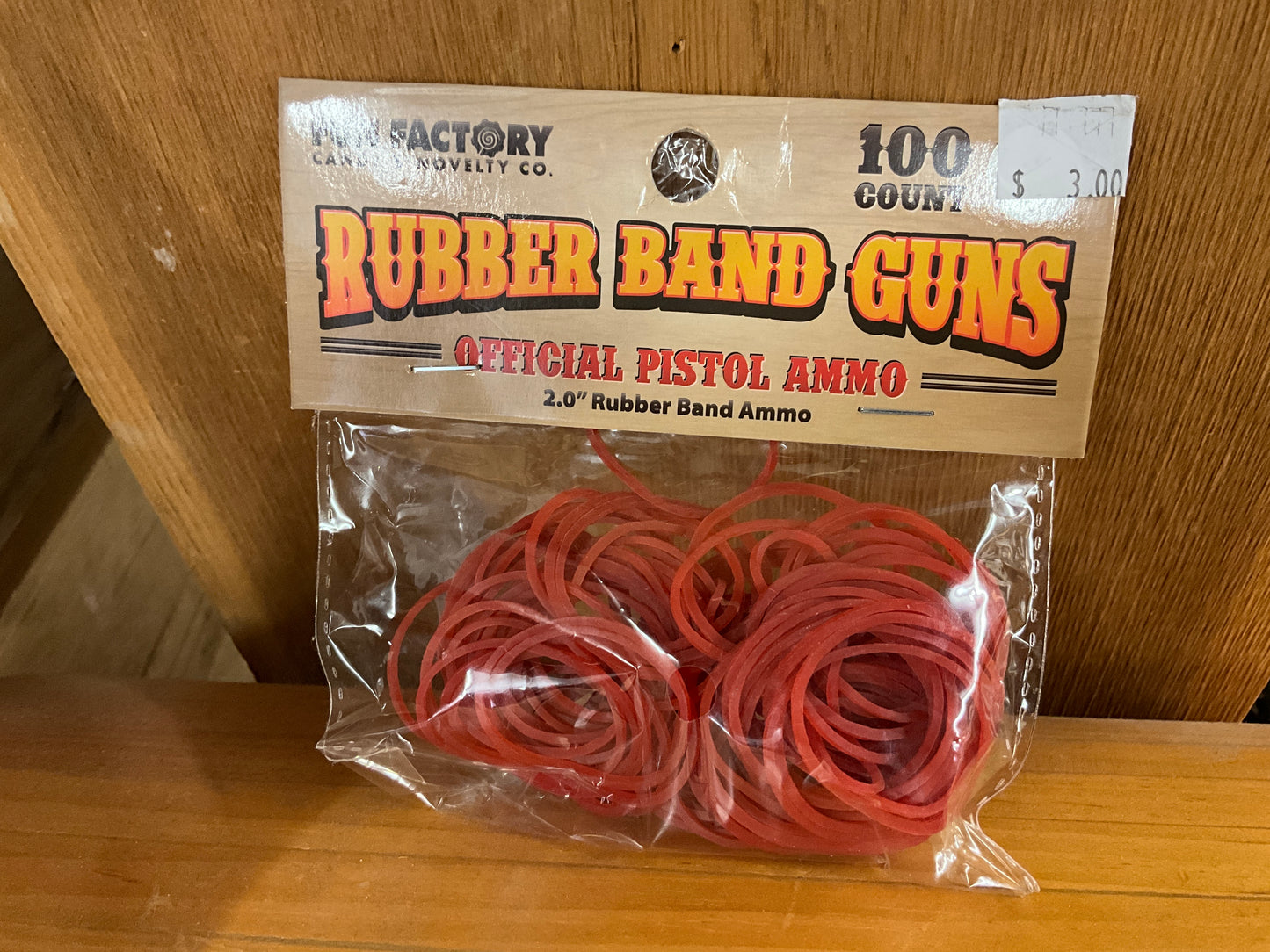 RUBBER BAND GUNS OFFICIAL PISTOL AMMO - FF11054