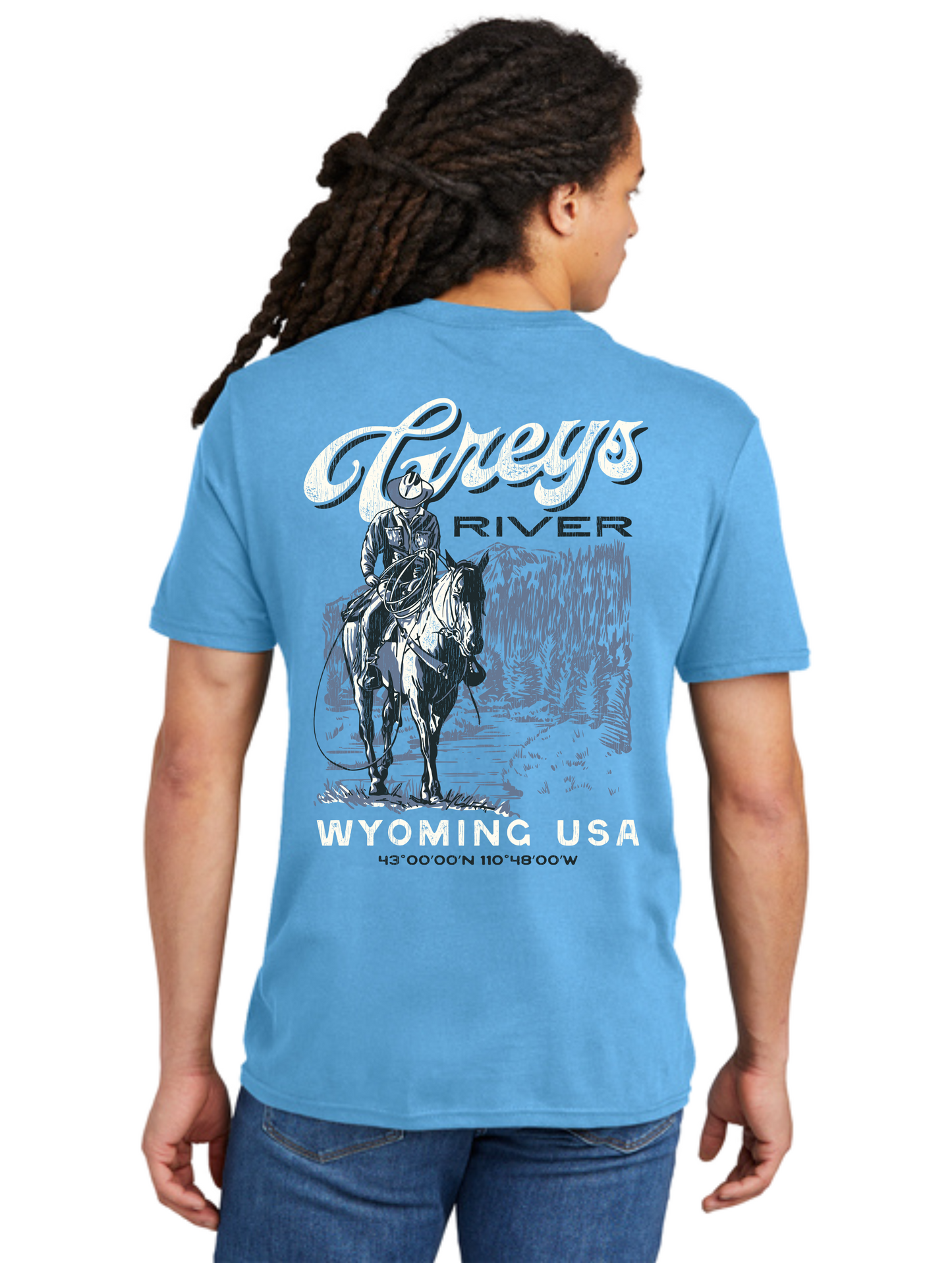 SwiftWear 307 Wyoming Collector T Shirt "Greys River"