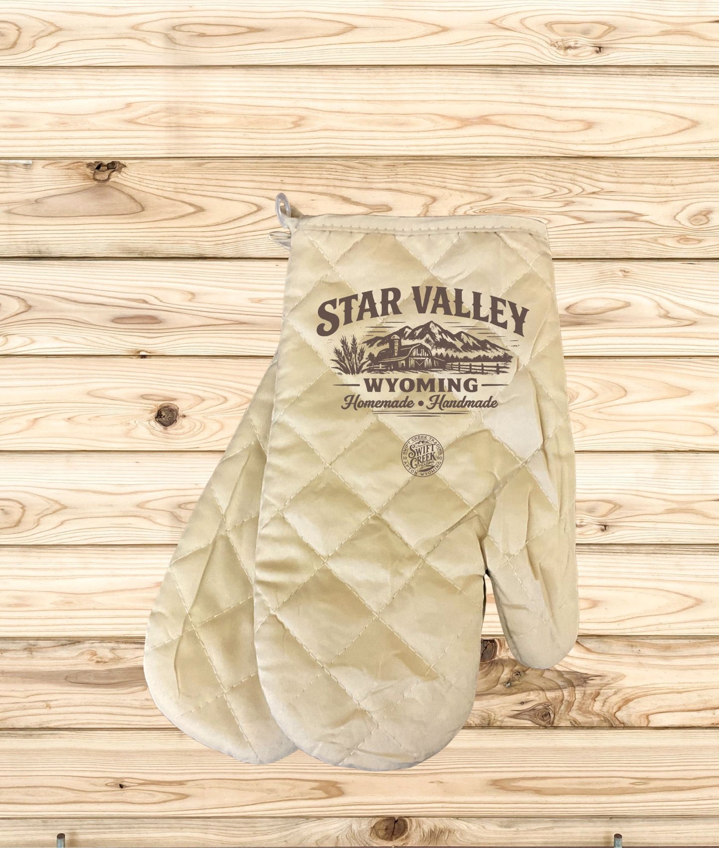 Swift Creek Trading - HomeGoods - Custom Printed Oven Mitts - SCT-HG-MITT-