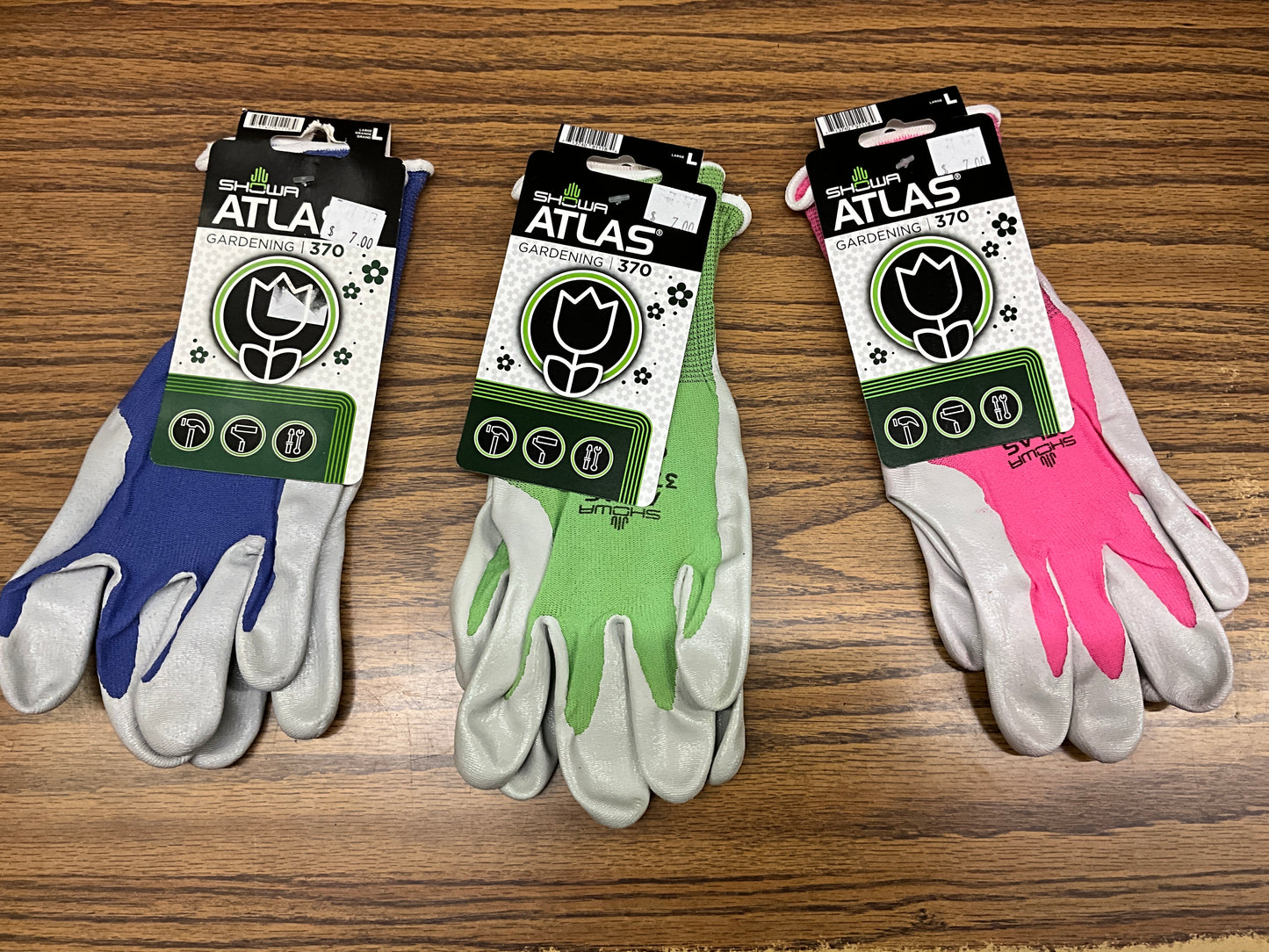 SHOWA ATLAS, DIPPED GARDENING GLOVE- 370
