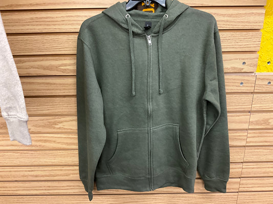 SWIFTWEAR-V.I.T. FLEECE ZIP HOODIE- DT6102, Htr olive