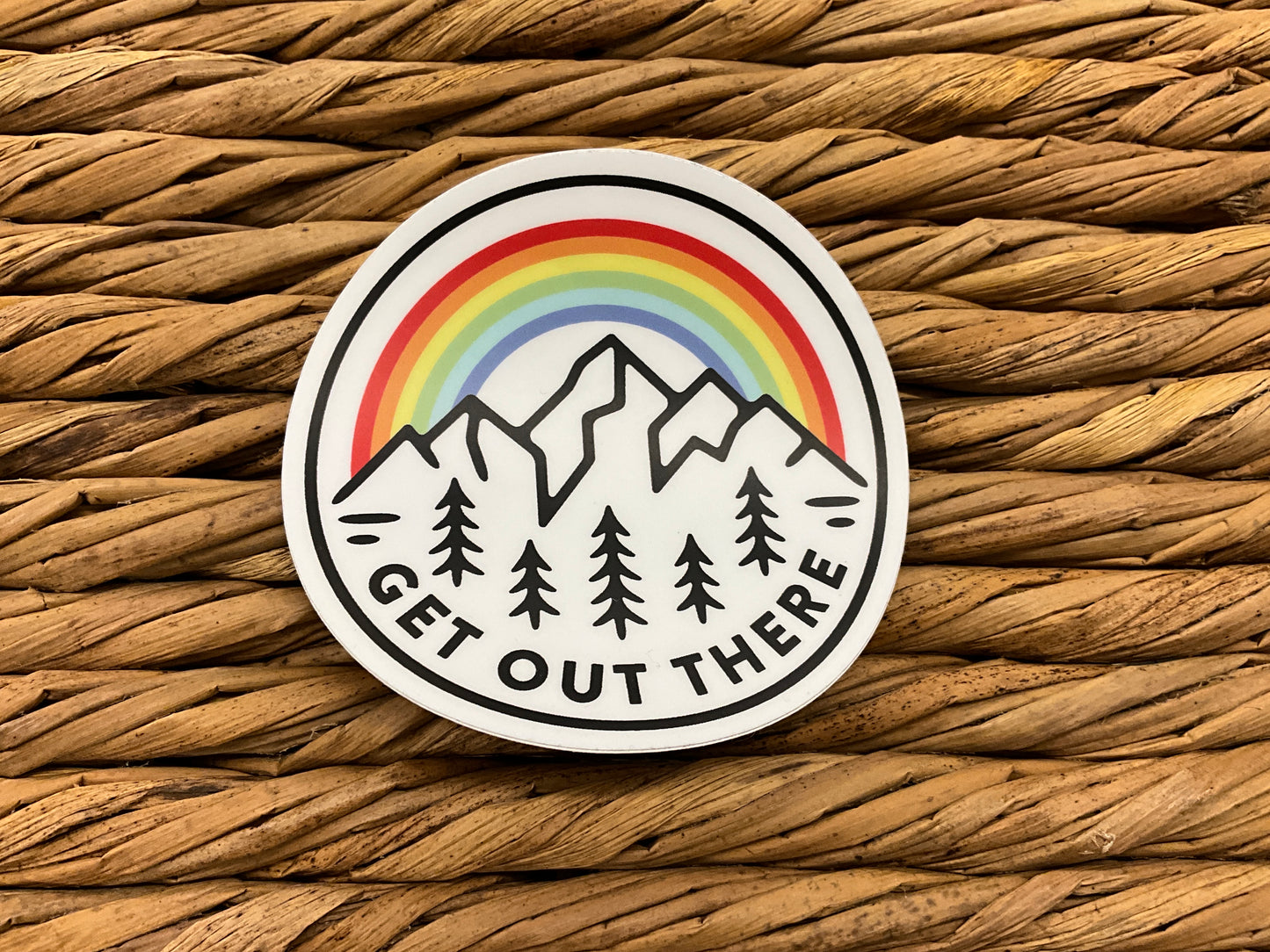 GET OUT THERE STICKER - WO416859