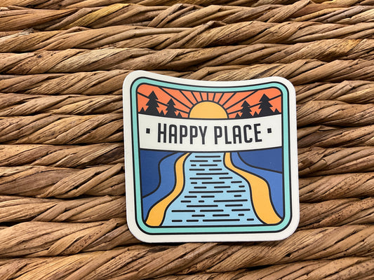 HAPPY PLACE STICKER - WO416856