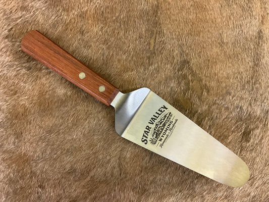 Swift Creek Trading - HomeGoods - Custom Engraved Cake Server- SCT-HG-CAKESPAT