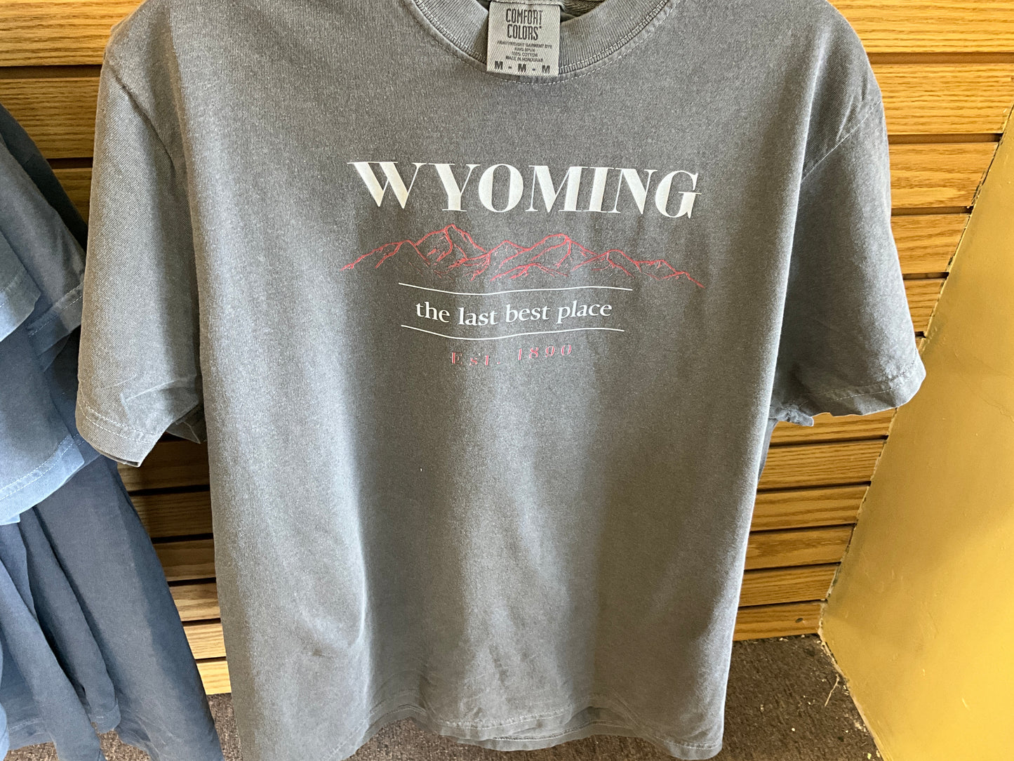 Comfort Colors SwiftWear Wyoming Graphic T-Shirts-1717WY