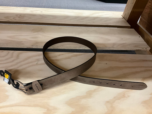 CARHARTT BELT-DETROIT BRN-A94