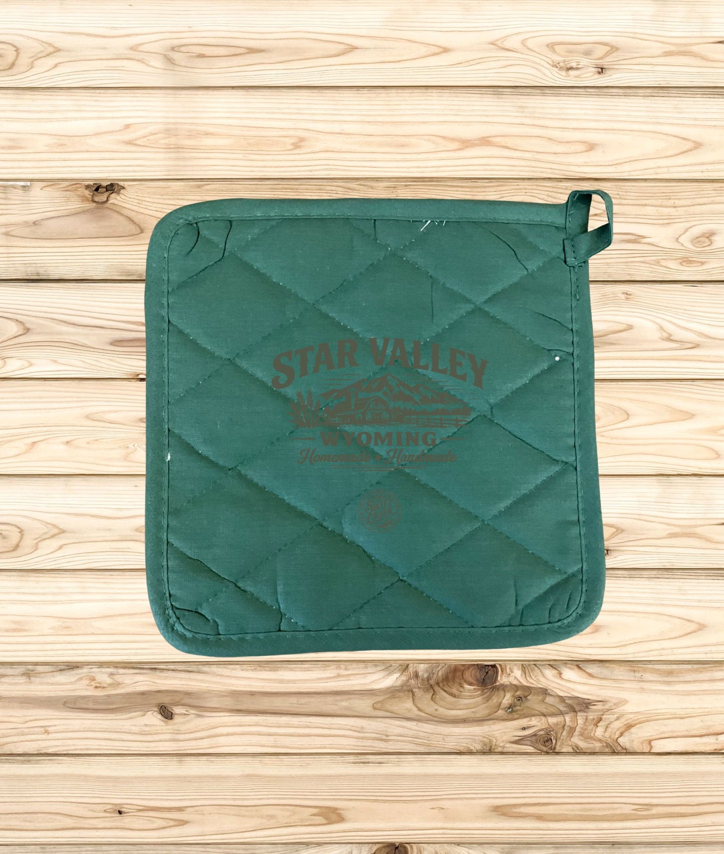 Swift Creek Trading - HomeGoods - Custom Printed Hot Pads "Star Valley View" - SCT-HG-HP-