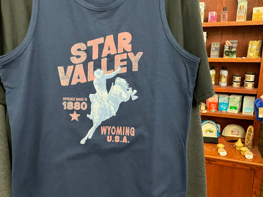 SWIFTWEAR-WOMENS TANK TOP-“STAR VALLEY WY”