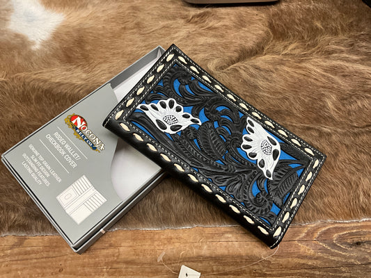 NOCONA-FLORAL FILIGREE RODEO WALLET-N5414827