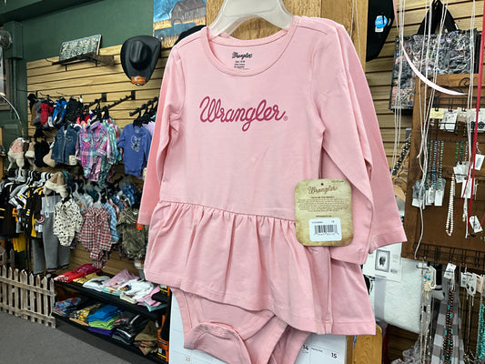 Wrangler® Baby Girl Bodysuit with Skirt-112338985