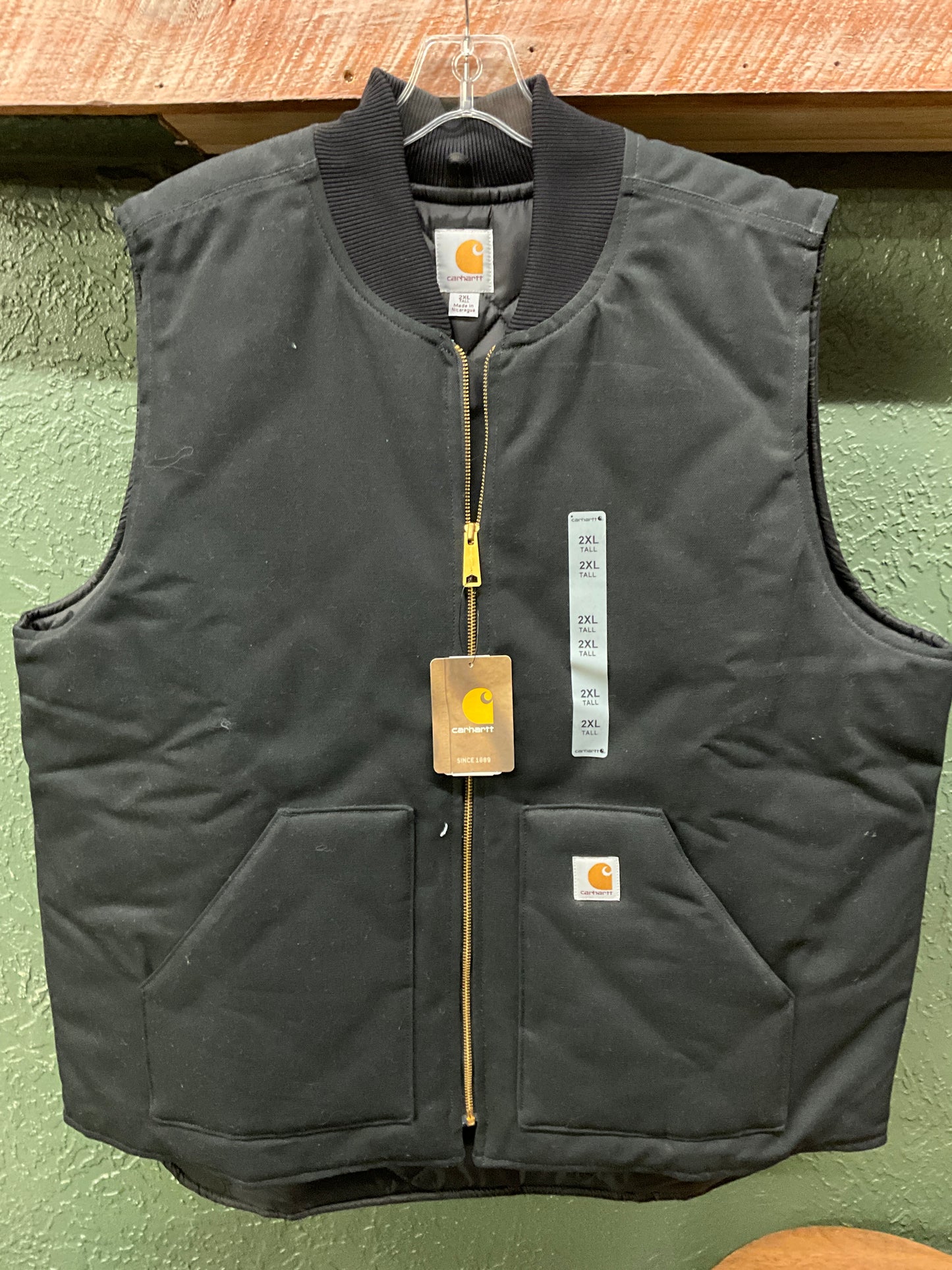 CARHARTT DUCK FULL ZIP VEST - 0035481126871