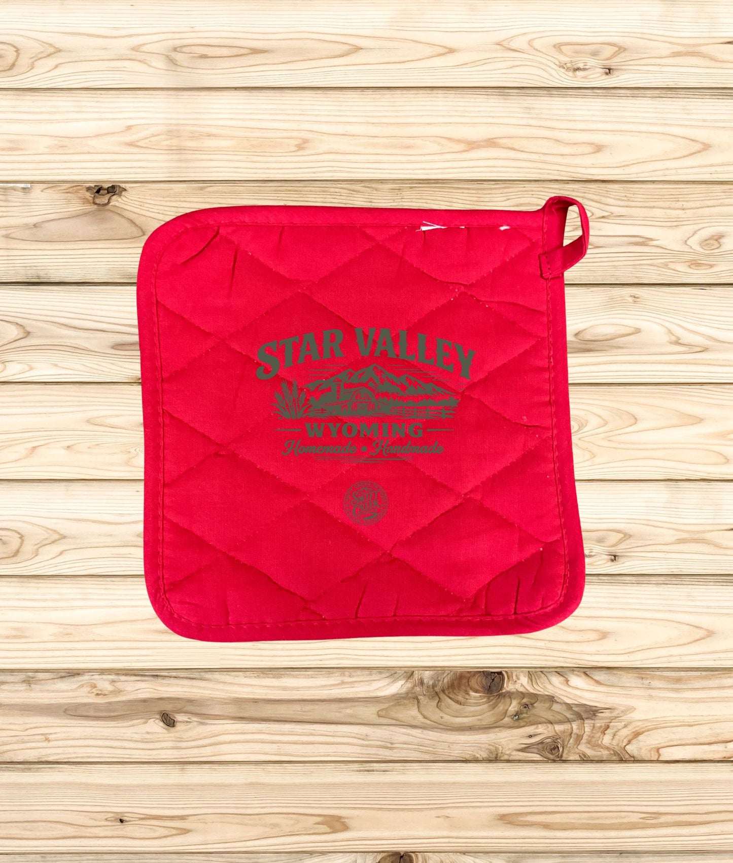 Swift Creek Trading - HomeGoods - Custom Printed Hot Pads "Star Valley View" - SCT-HG-HP-