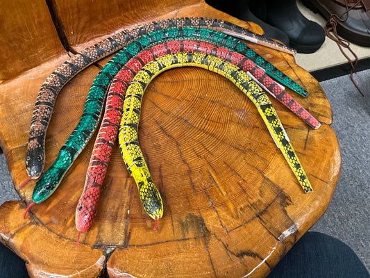 FAIRE WOODEN JOINTED SNAKE