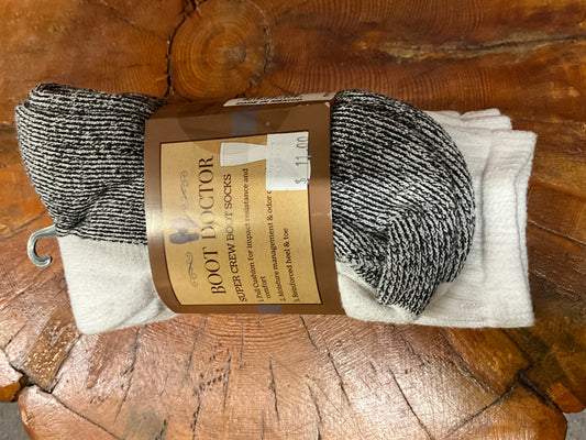 BOOT DOCTOR-MENS CREW BOOT SOCK - 0498805