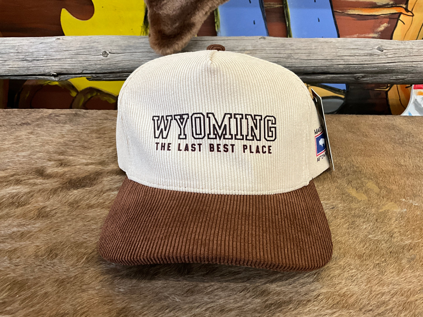SWIFTWEAR - “WYOMING THE LAST BEST PLACE” - TRUCKER HATS - SW-TLBP-HAT-