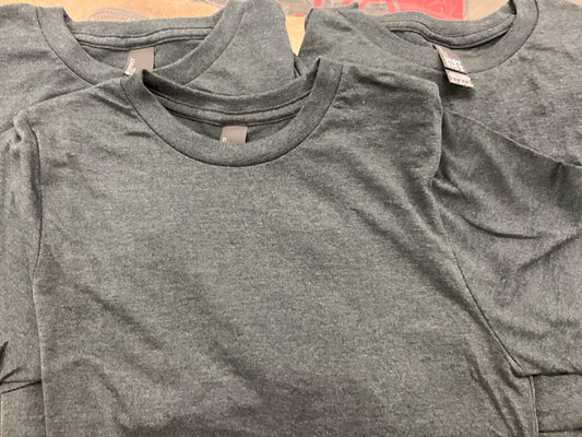 SWIFTWEAR-YOUTH PERFECT TRI SS TEE- DT130Y, BLK FROST