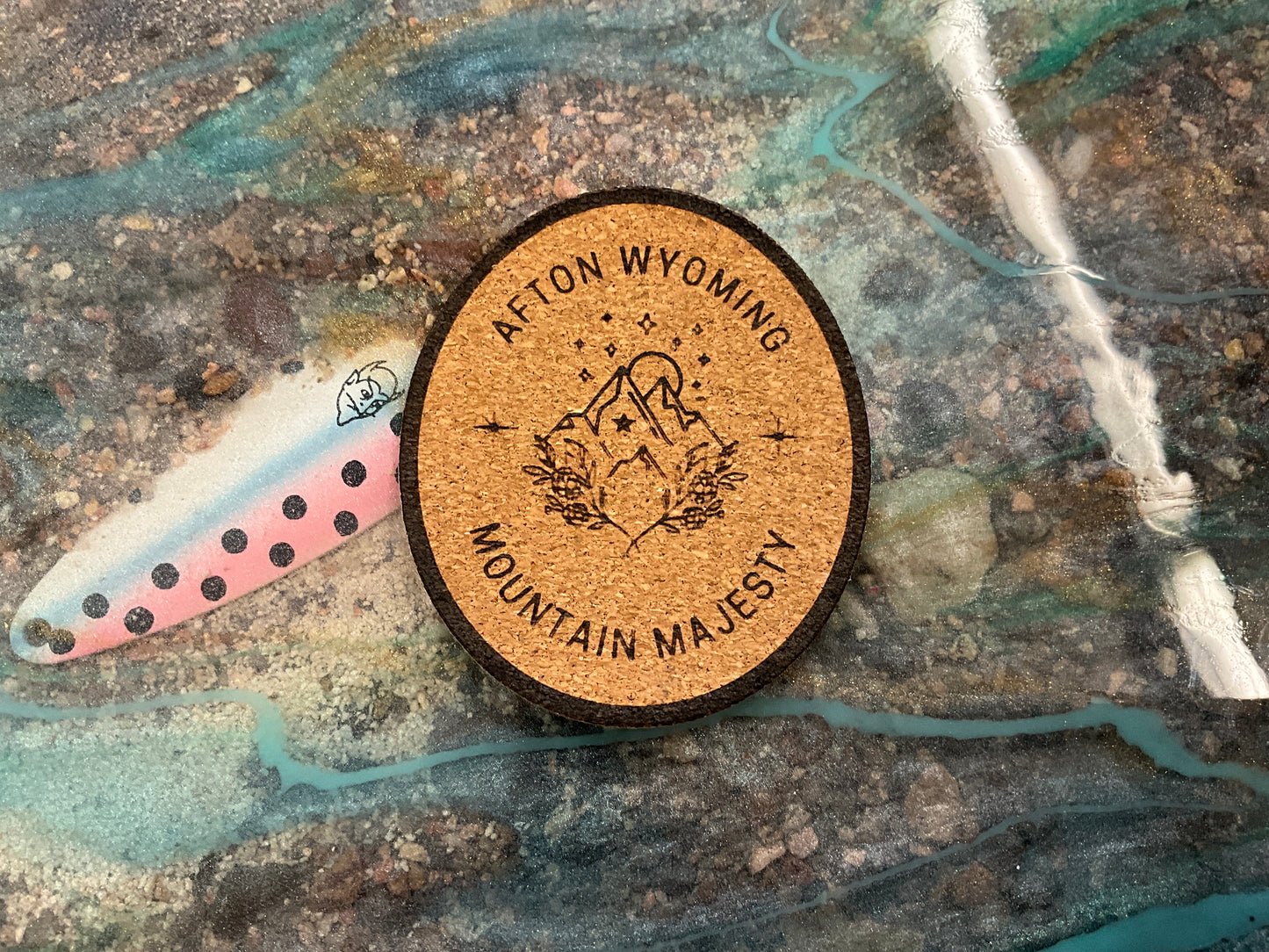 SWIFTWEAR AFTON WYOMING “MOUNTAIN MAJESTY LEATHER PATCH ASSORTED