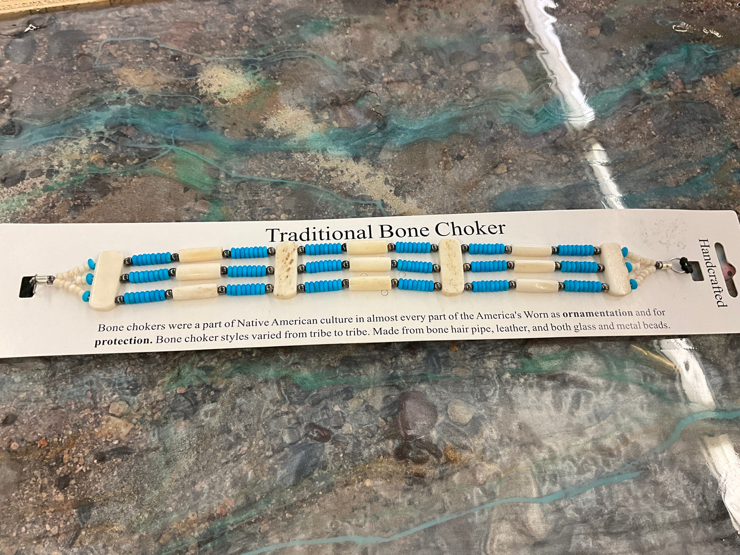 TRADITIONAL BONE CHOKER - CN-020