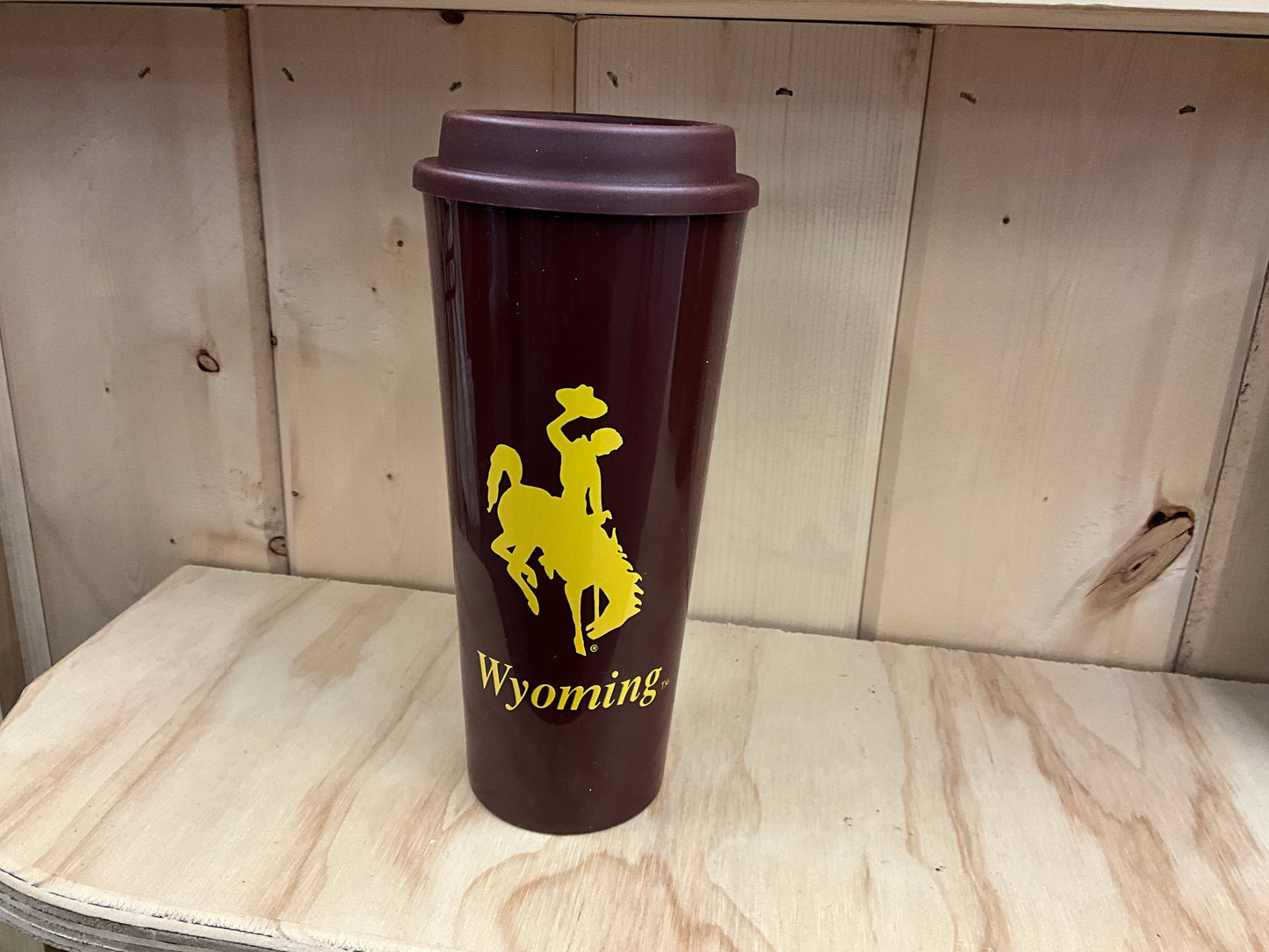 G54-20oz TUMBLER , “Wy/bronc” logo- 49373