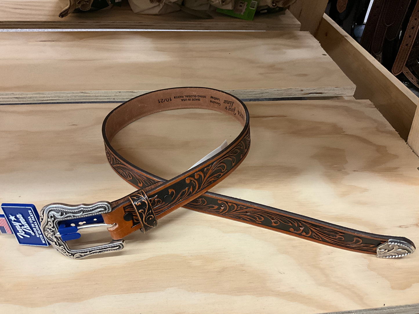 TONY LAMA KIDS BELT “LIL WESTERLY” - C60214