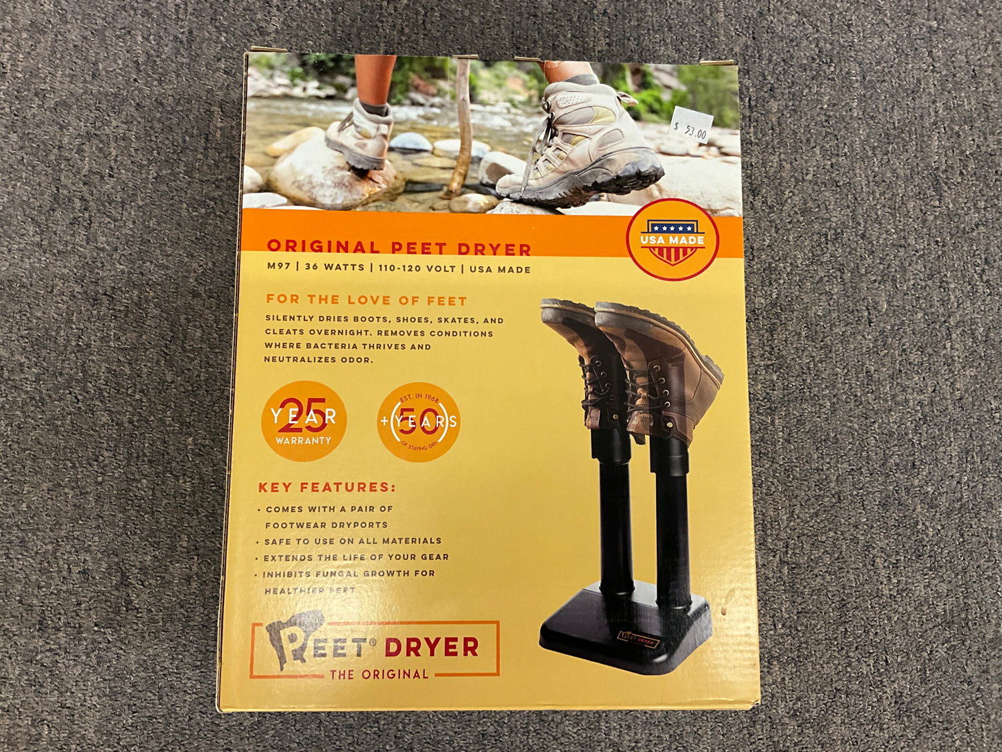 PEET- ORIGINAL TWO BOOT DRYER-M97