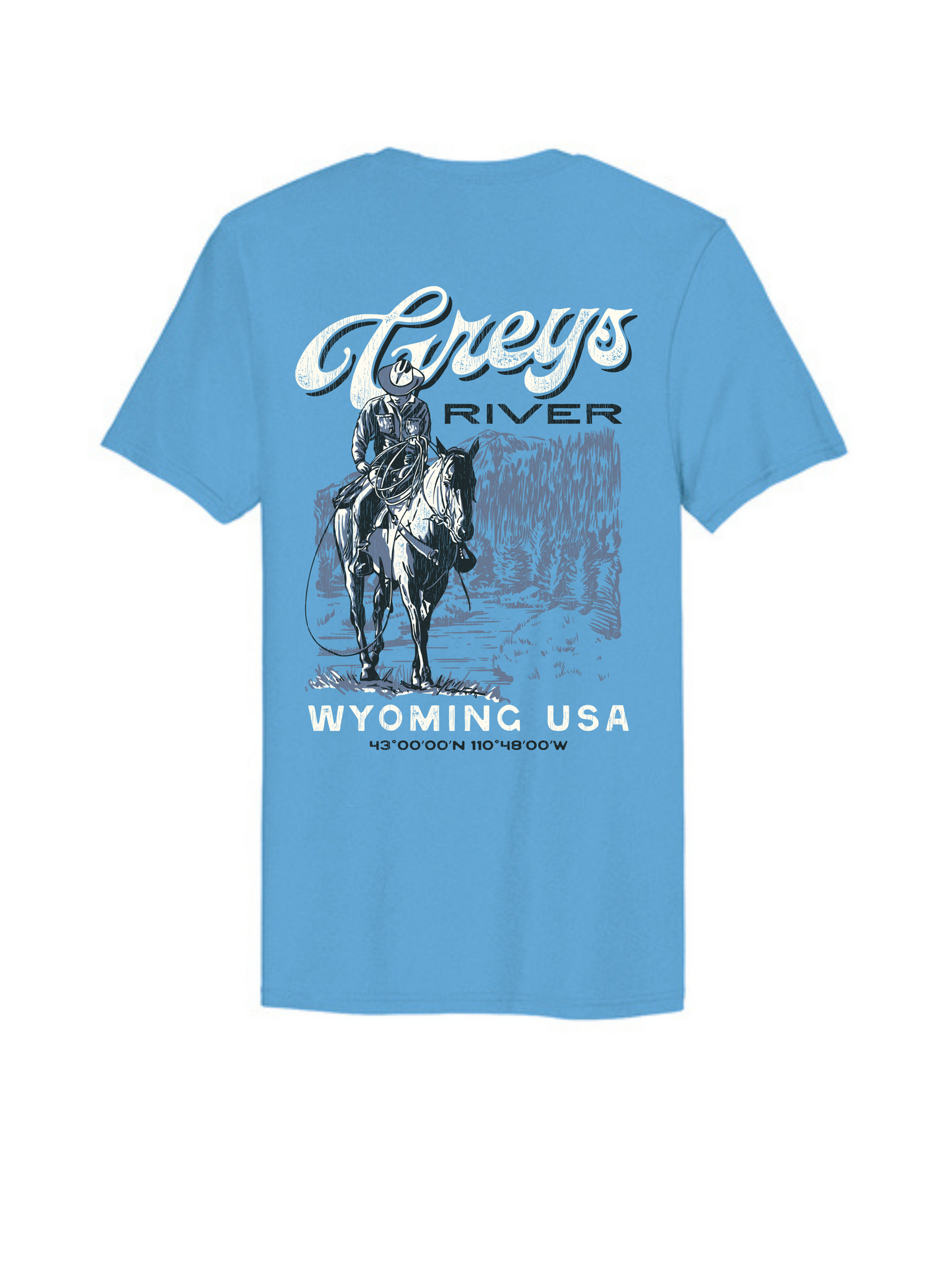 SwiftWear 307 Wyoming Collector T Shirt "Greys River"