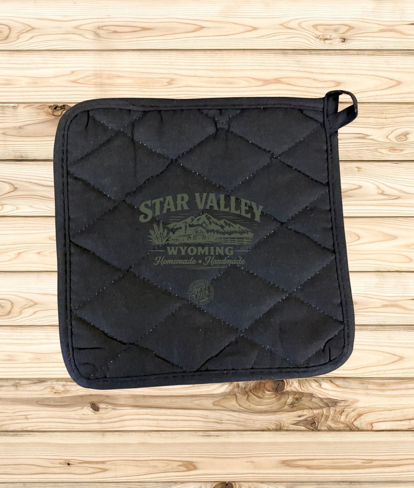 Swift Creek Trading - HomeGoods - Custom Printed Hot Pads "Star Valley View" - SCT-HG-HP-