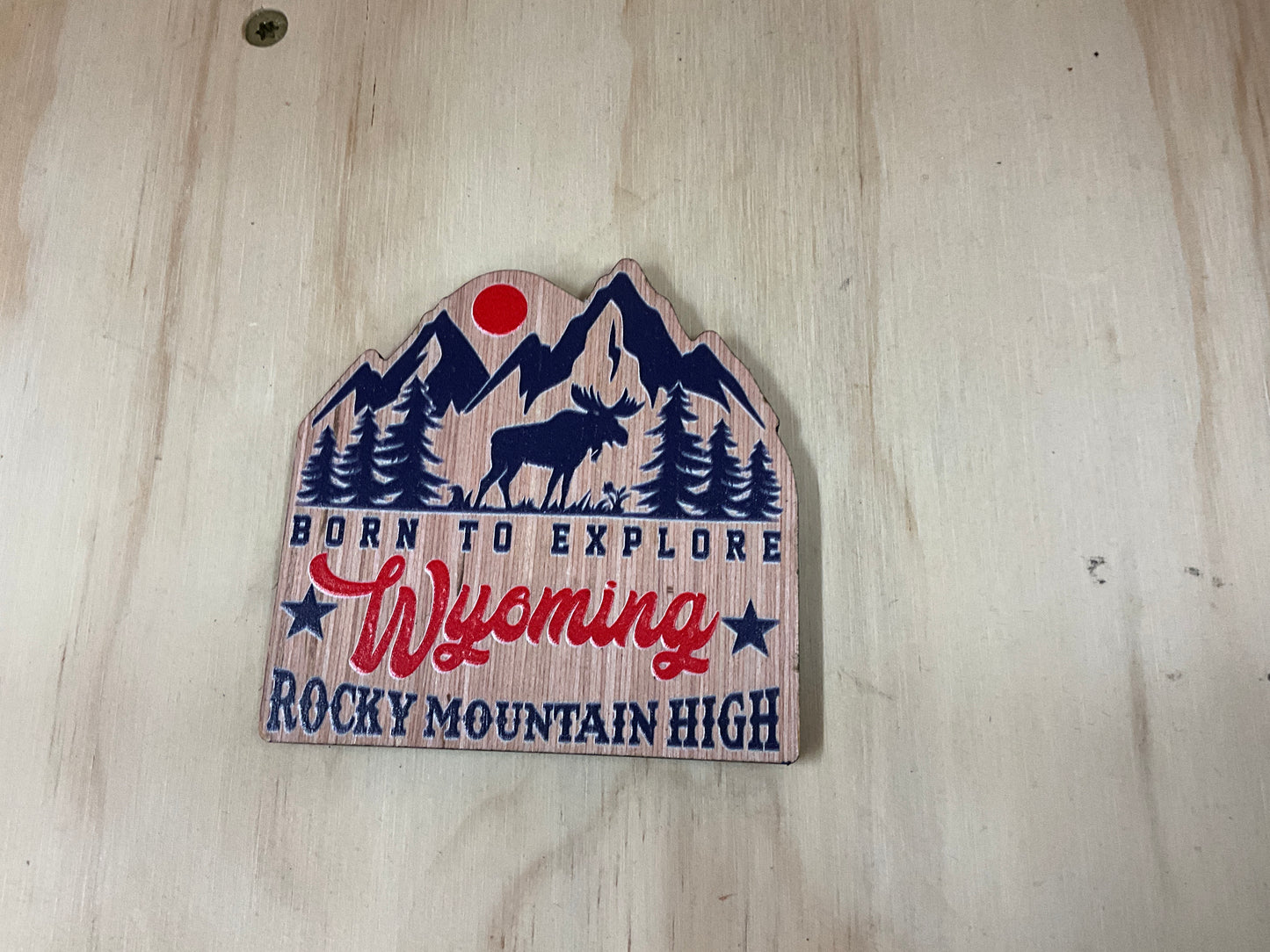 G54-WYO, WOOD MAGNET-08070