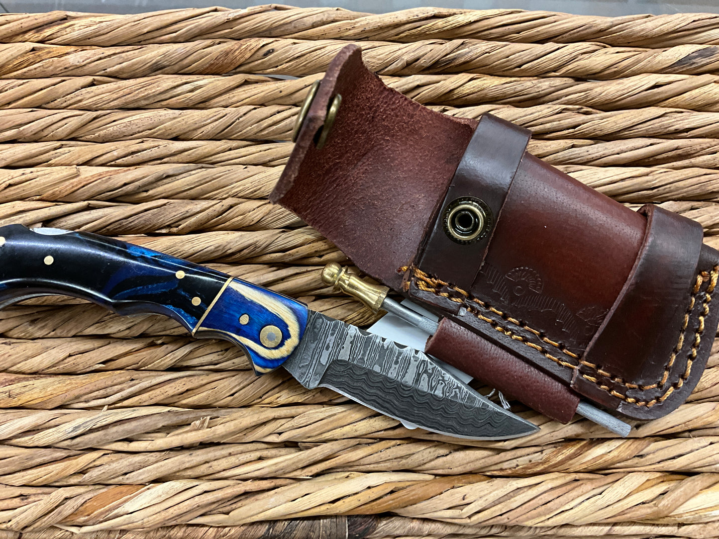 TITAN DAMASCUS STEEL  - TF-062