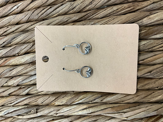 A GIRL AND HER HORSE- EARRINGS- 87345