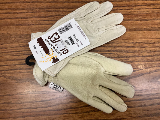 ROCKY MOUNTAIN GRAIN PIGSKIN LEATHER WORK GLOVE - 700-GPI