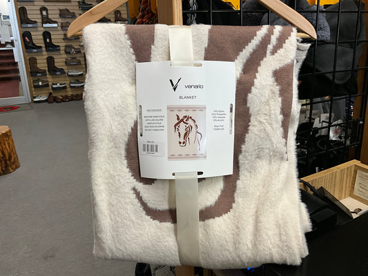 VENARIO THROW BLANKET HORSEHEAD - Marlo