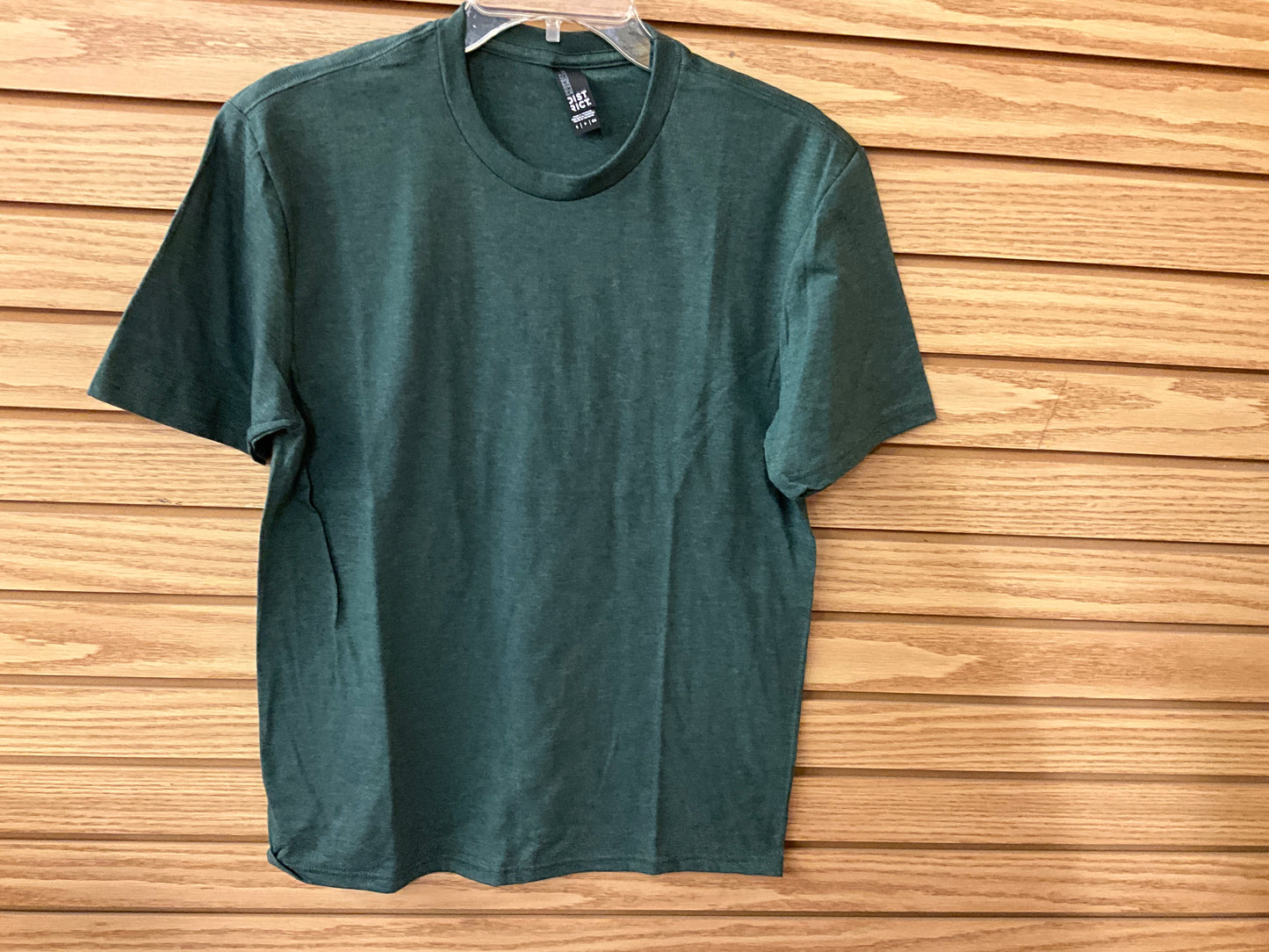 SWIFTWEAR-PERFECT BLEND CVC SS TEE-DM108, Htr Forest Green