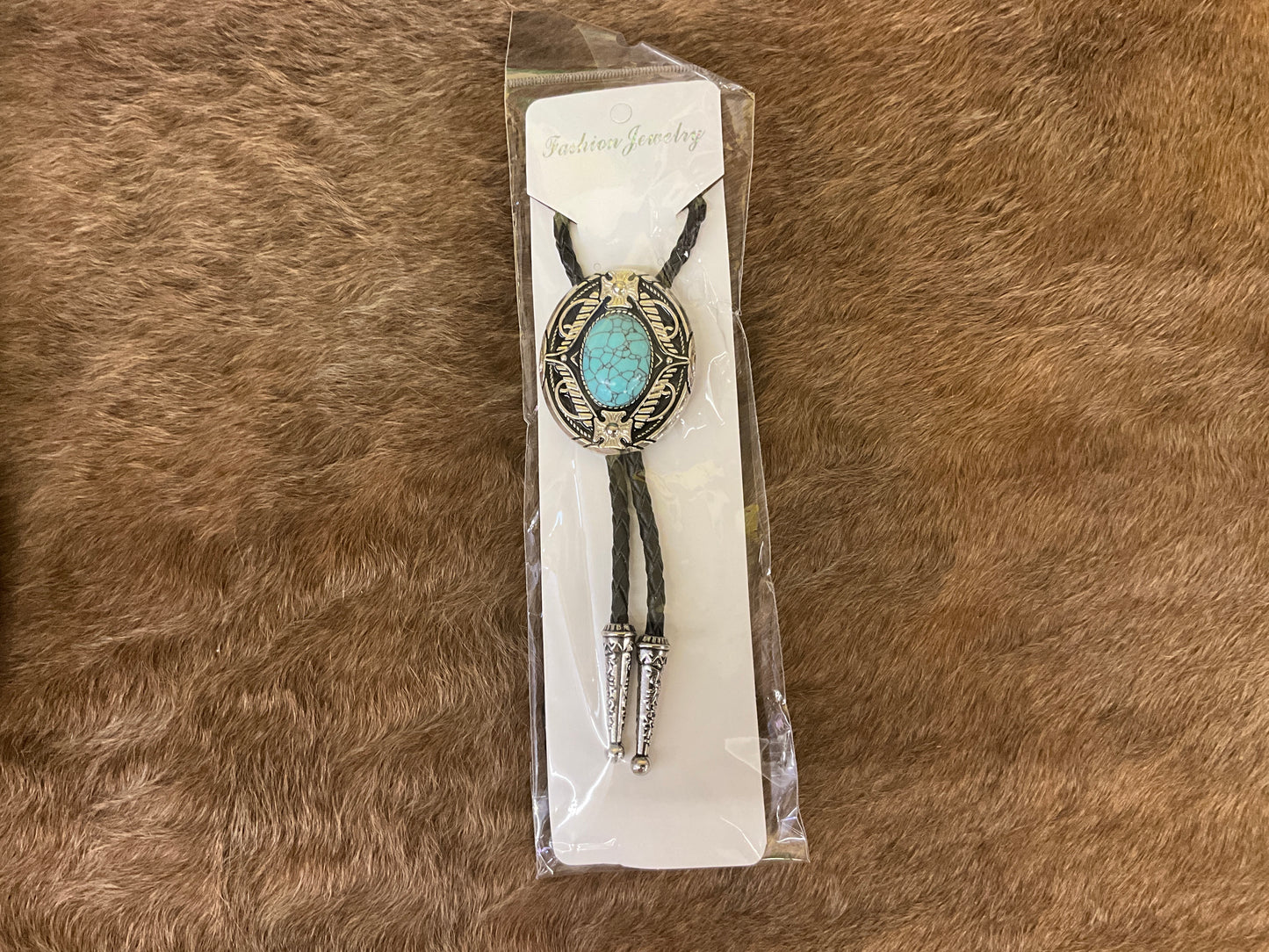 FAIRE- BOLO TIE-TURQUOISE
