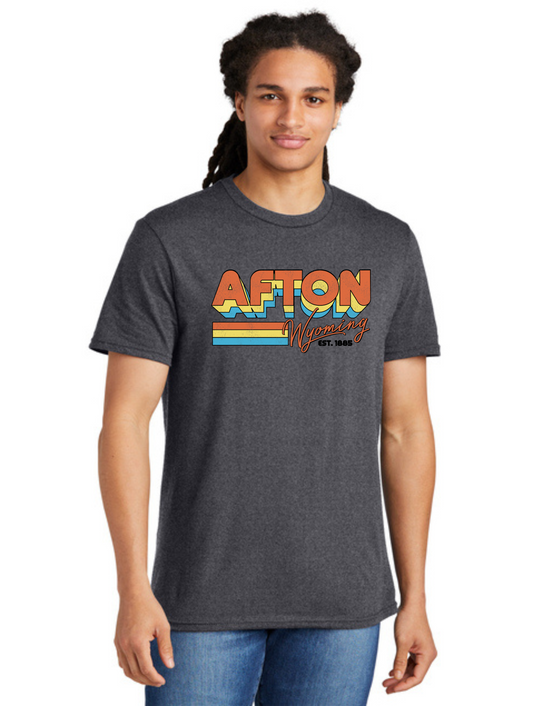 SwiftWear 307 Wyoming Collector T Shirt "Afton Retro 70s"