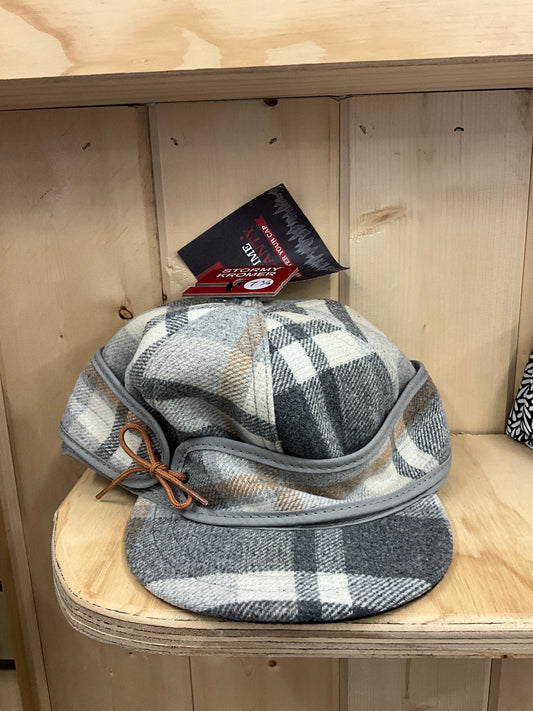 STORMY KROMER- ORIGINAL WOOL CAP FAWN PLAID - 51450-89Q