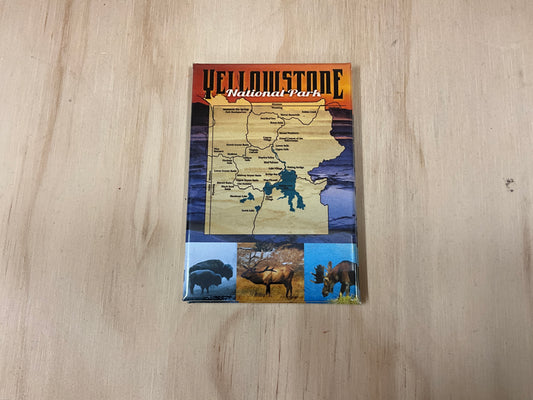 G54- MAGNET YELLOWSTONE PARK-49179