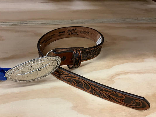 TONY LAMA KIDS BELT-AMERICAN - C60204