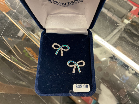 MONTANA SILVER- PERFECT OPAL BOW-ER4615