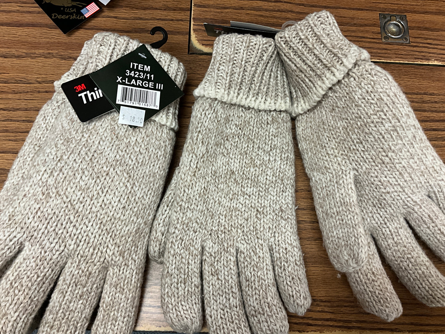 ROCKY MOUNTAIN GLOVE- RAG WOOL GLOVE-3423