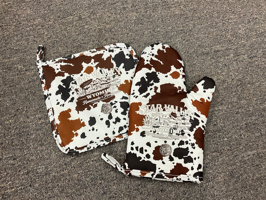SWIFTWEAR-HOT PAD/OVEN MITT SET-6836
