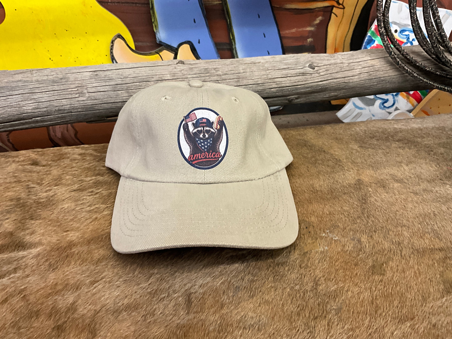 SWIFTWEAR-PATRIOTIC RACCOON APPERAL