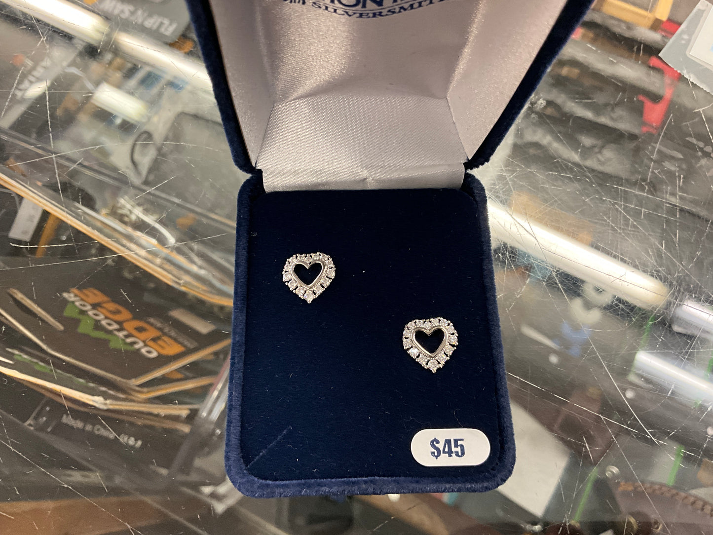 MONTANA SILVER- ICY HEART EARRINGS- ER5717