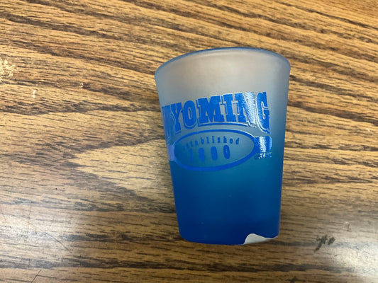GREAT MOUNTAIN WEST - WYOMING ESTABLISHED 1890 SHOT GLASS - 405124