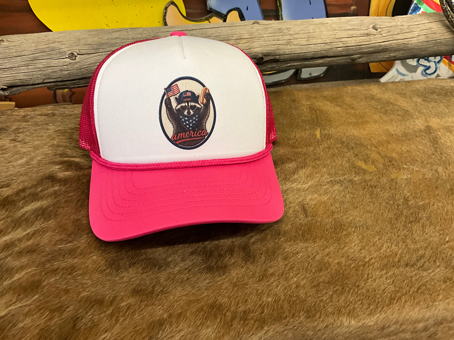 SWIFTWEAR-PATRIOTIC RACCOON APPERAL