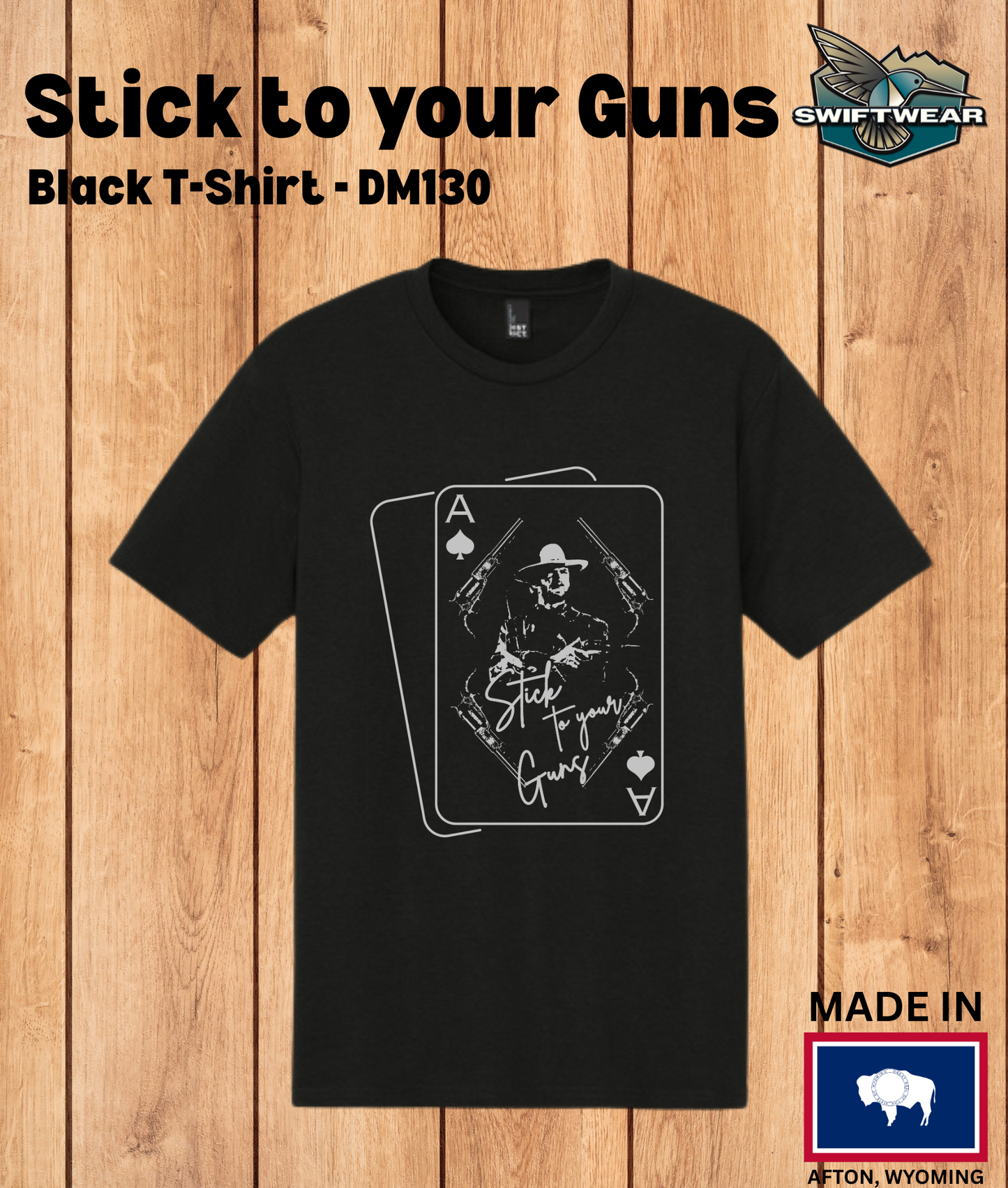 Swiftwear - Retail "Stick to your Guns" Assorted SS Tee - SW-STYG-SST